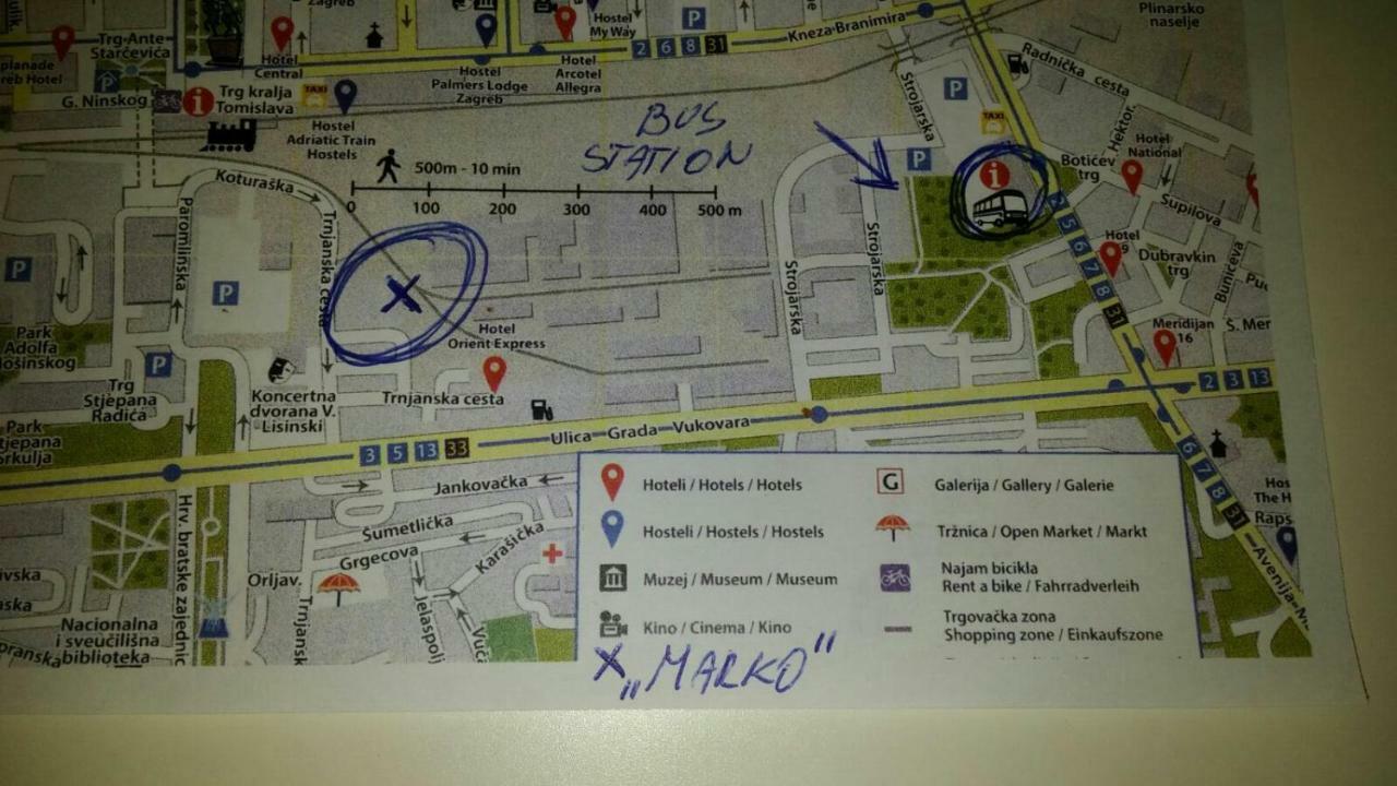 Apartment Marko Zagreb Ngoại thất bức ảnh
